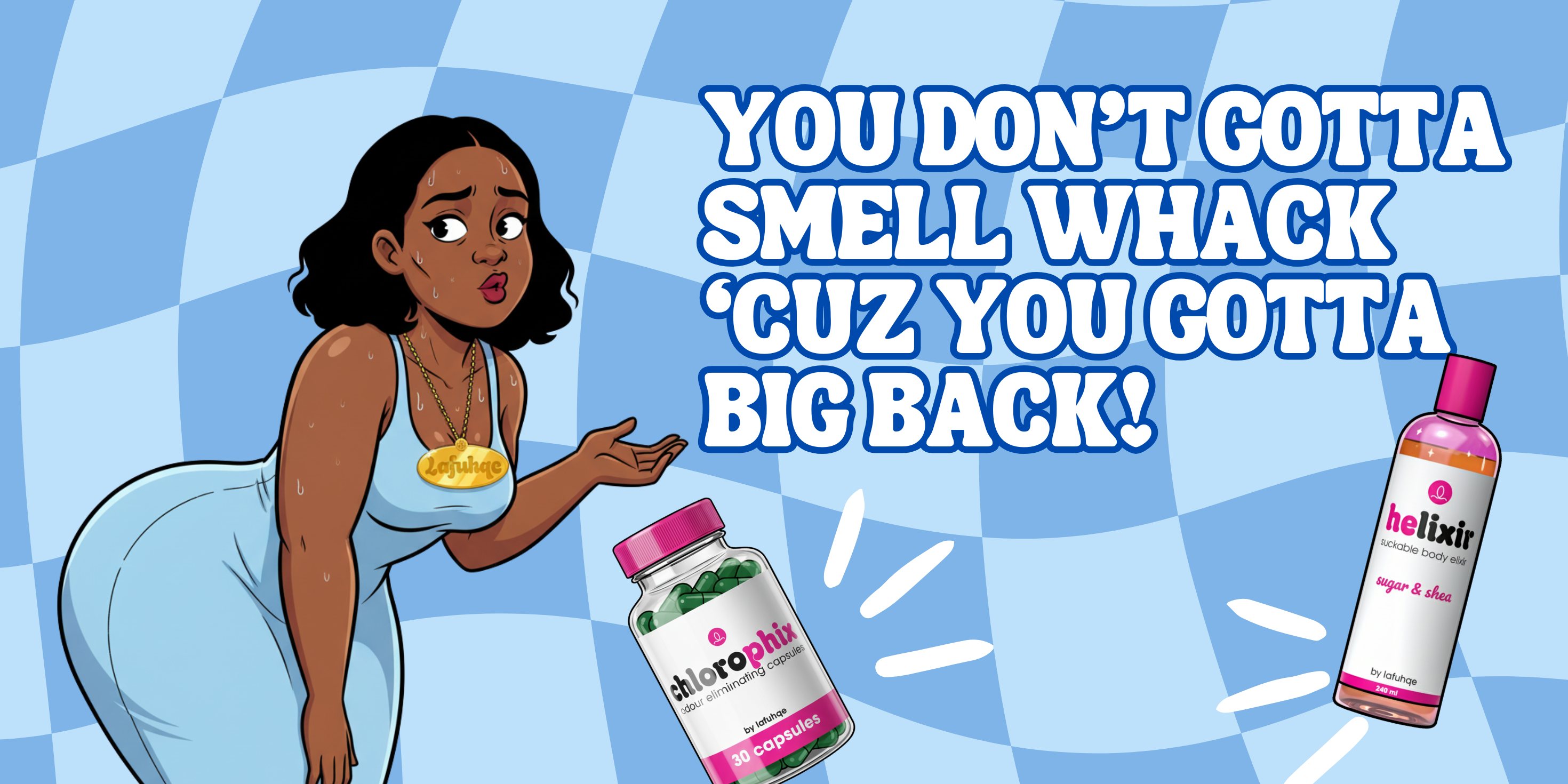 LET'S BE REAL: HOW TO PREVENT FUNK, SWEATS & IRRITATION IN SKIN FOLDS.