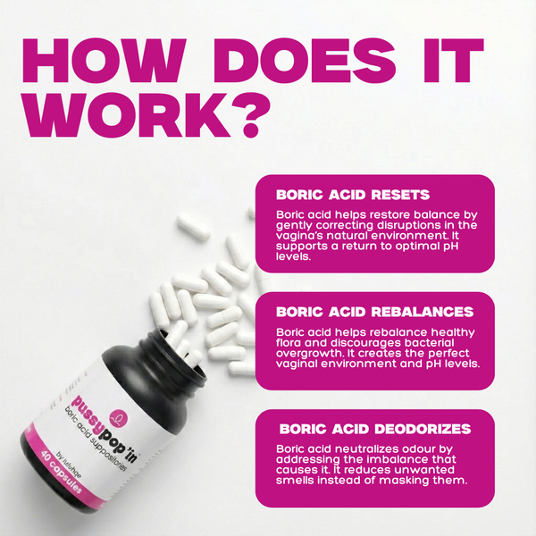 PoosyPop'in - pH Balancing Inserts